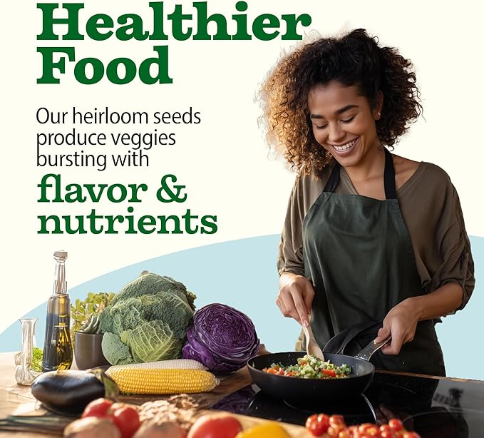 HOME GROWN π¨π¦π π£π₯ππ ππ¨π 55 Vegetable Seeds Pack 28,000+ Non-GMO Heirloom Seeds for Planting, Spring Fall Winter Garden Kit, Survival Seed Vault for Preppers & Gardeners, Gift for Men & Women