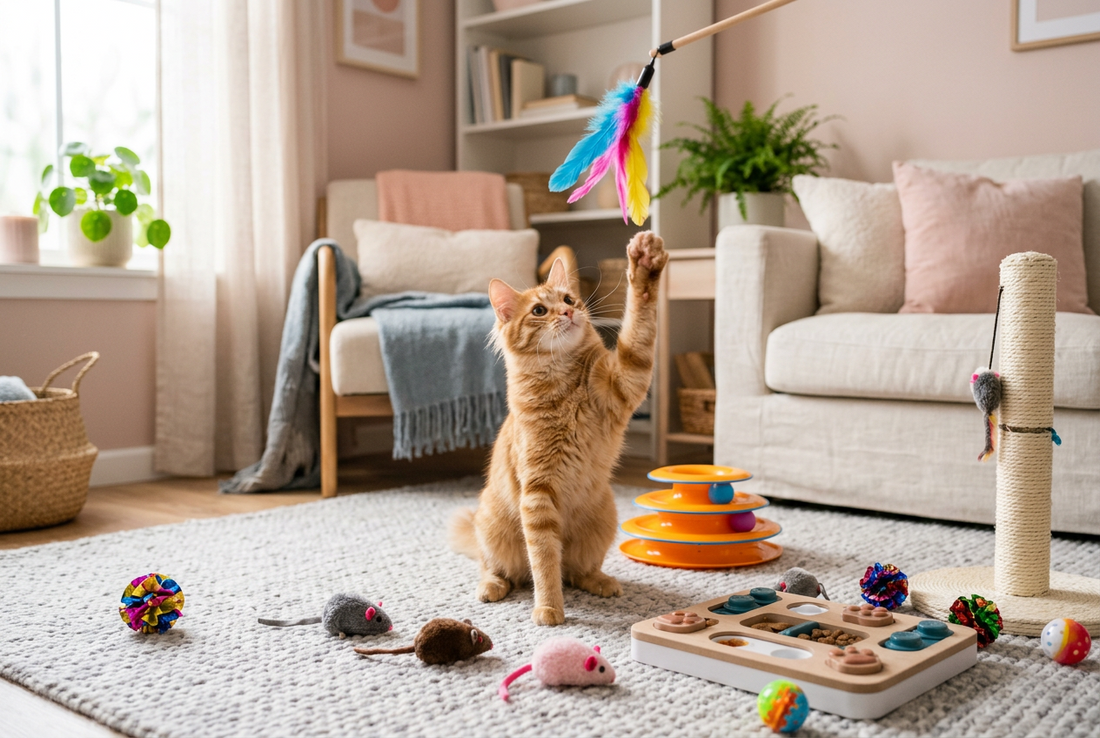 Choosing the Best Cat Toys for Indoor Cats: Play, Exercise, and Enrichment
