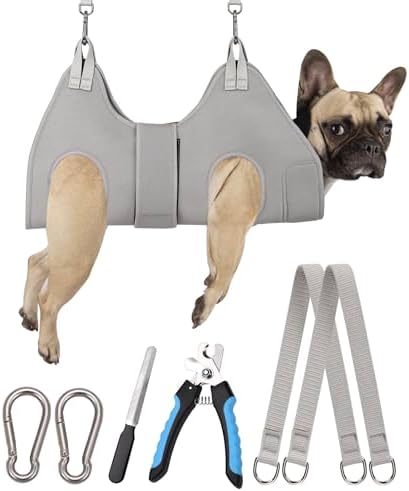 Kkiimatt Dog Grooming Hammock Harness, M Size Grooming Sling Restraint by Kkiimatt