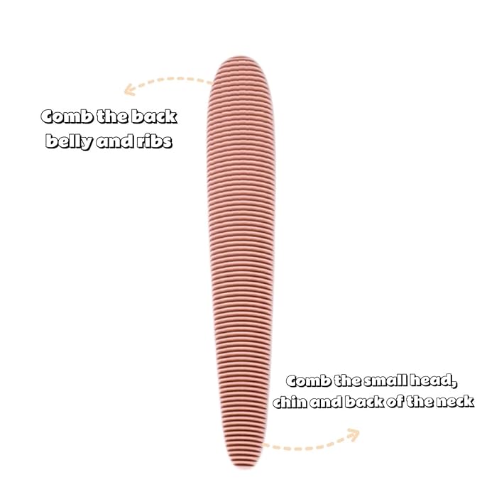 2Pcs Cat Tongue Comb, Pet Grooming Brush, Hair Massage Tool for Cats, Suitable for Short-haired, Long-haired, Kittens, Pet Cleaning Supplies