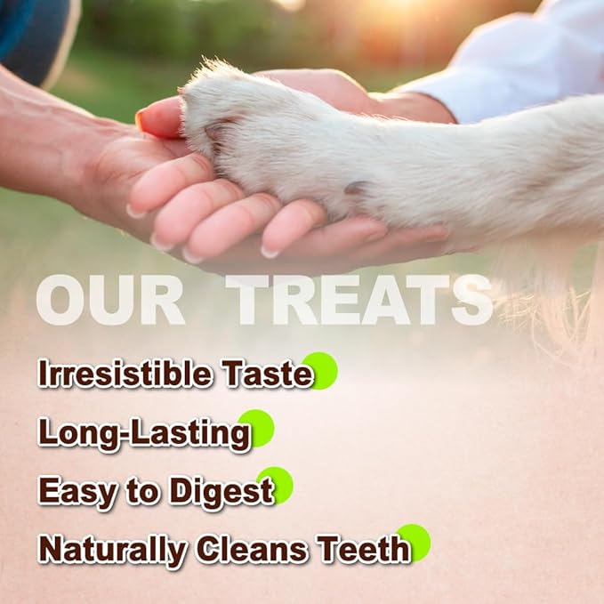 Afreschi Natural Turkey Tendon Strip 3 oz, All Natural Human Grade Puppy Chew, USA-Sourced Turkey Tendon, Hypoallergenic, Easy to Digest, Rawhide Alternative