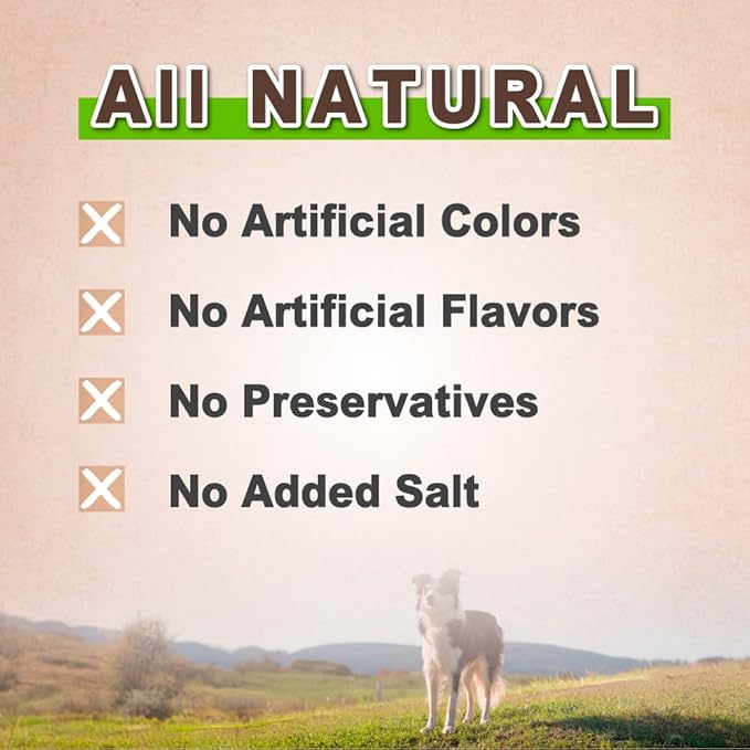 Afreschi Natural Turkey Tendon Bone (M) 10 oz, USA-Sourced Turkey Tendon, All Natural Puppy Chew, Hypoallergenic, Rawhide Alternative, for Medium Breeds