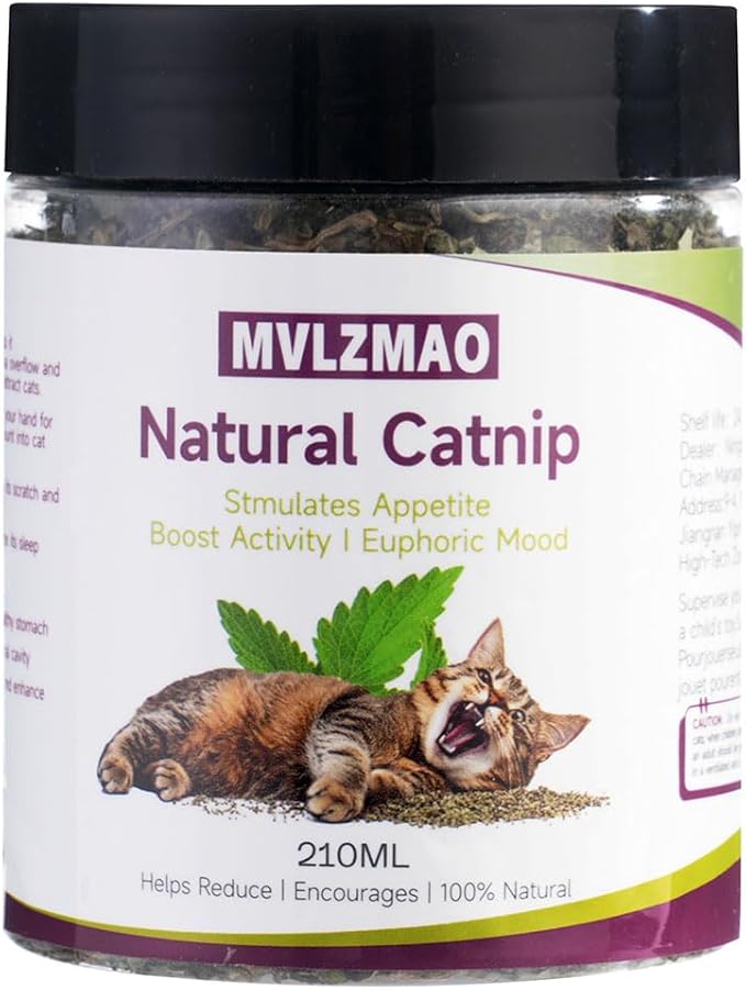 210ML Organic 100% Natural Catnip Cattle Grass Mint Taste Funny Cat Toy New Cat Toy Interactive Cat Toys Pet Supplies