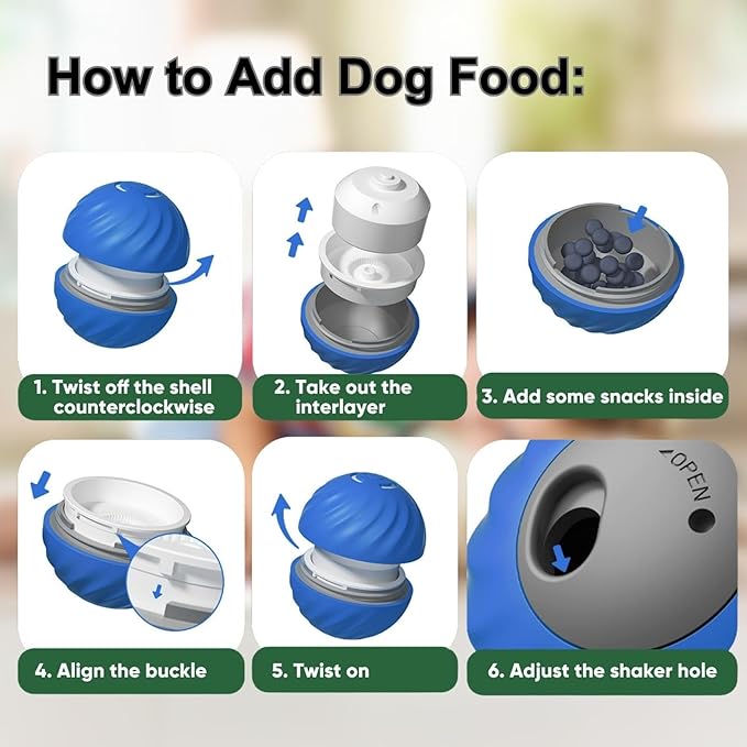 Zoomie Buddy 2.0, Zoomie Buddy for Dogs, 2 in 1 Smart Touch Interactive Dog Balls ＆ Pet Feeder, 2.83" Diameter, Suitable for Small/Medium Dogs, with Fruit Plush Cover (Orange, Bayberry)