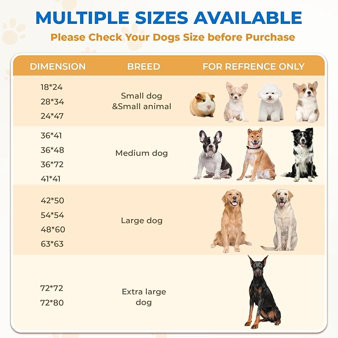 Fostanfly Washable Pee Pads for Dogs, 2 Pack 28''x34'' Large Ultra-Absorbent and Leak-Proof Non-Slip Reusable Potty Training Pads for Dogs, Puppy and Cats of Add 8 Lanyards