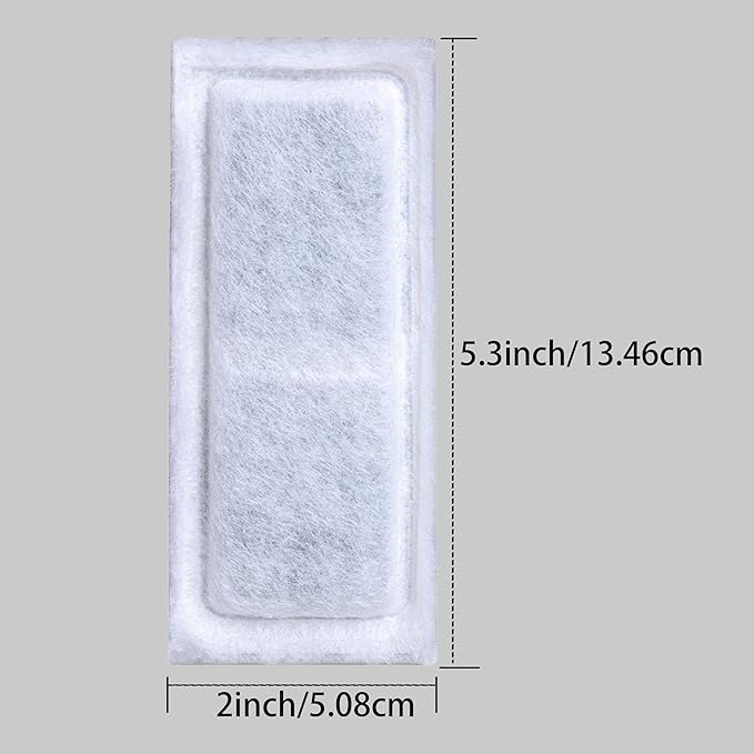 12 Pack of Aquarium Filters for Fish Tank Compatible with Marina Slim S10&S15&20 Replacement Filter Cartridge Activated Carbon bio-Zeolite Fish Tank Cotton Cartridge