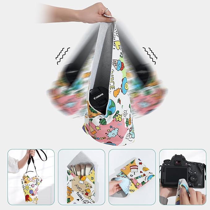 Cat Grooming Wrap, 2pcs [L] Cat Restraint Wrap for Nail Clipping, Ear Cleaning, and Teeth Brushing, Self-Adherent, Anti-Bite, Anti-Scratch, Anti Scratch, Pink+Yellow