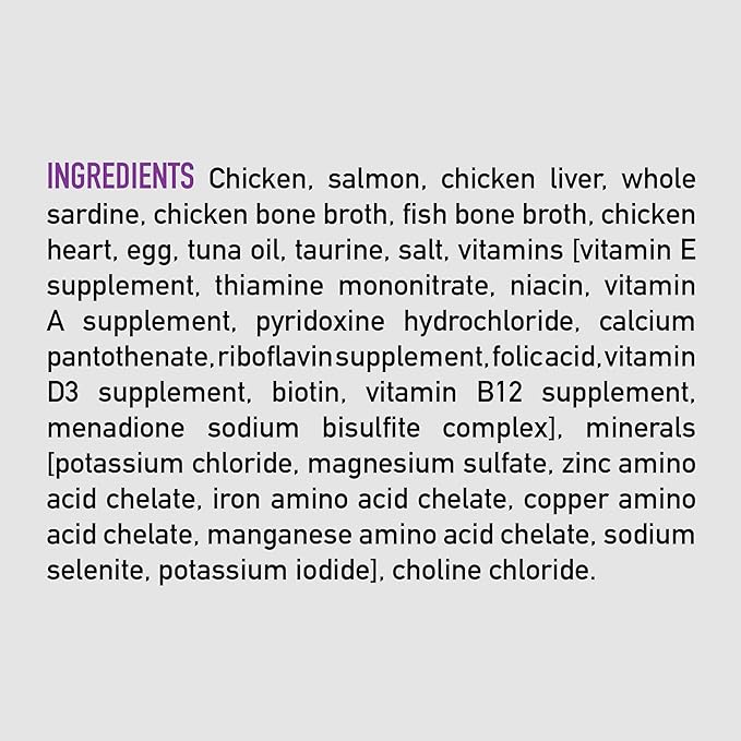 ORIJEN Premium Pate Wet Kitten Cat Food in Bone Broth Chicken & Salmon Entrée 5.5oz Cans (6 Count)
