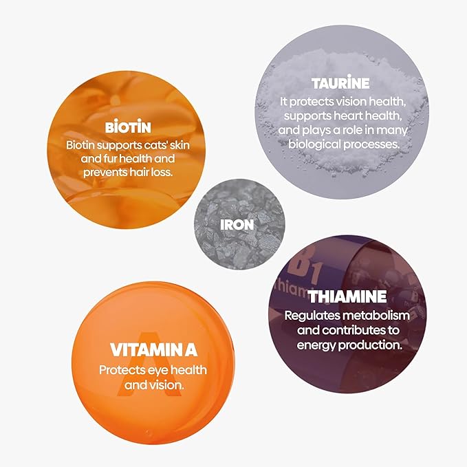 Hi Pet Multivitamin Cat Malt, Cat Treats Lickable, Supports Immune System, Metabolism, Dental Health, Weight Control, Iron for Cats, 2.65 Oz (Pack of 1)