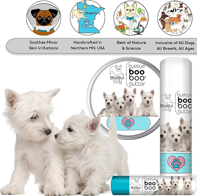 The Blissful Dog West Highland Terrier Boo Butter, 2 oz