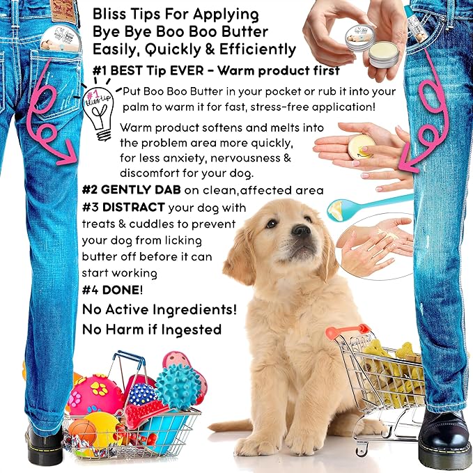 The Blissful Dog Nova Scotia Duck Tolling Retriever Boo Boo Butter, 8-Ounce